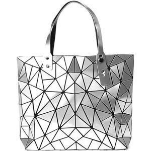 Women Holographic Laser Envelope Clutch Handbag Shoulder Bag Tote